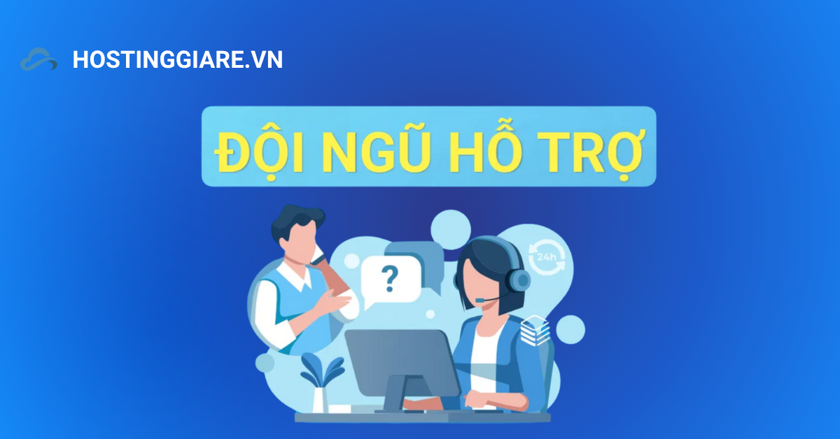 ội ngũ hỗ trợ (Support): Sẵn sàng giải đáp và xử lý sự cố 24/7 hosting" là một cam kết về dịch vụ khách hàng của nhà cung cấp dịch vụ hosting, thể hiện rằng họ có một đội ngũ luôn sẵn sàng hỗ trợ 24 giờ mỗi ngày, 7 ngày mỗi tuần để xử lý các vấn đề liên quan đến dịch vụ hosting