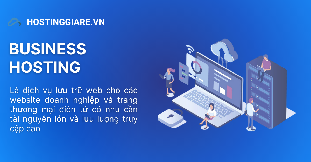 Business Hosting (Hosting Doanh Nghiệp) là một loại dịch vụ lưu trữ web được thiết kế đặc biệt dành cho các doanh nghiệp, đặc biệt là những doanh nghiệp có website lưu lượng truy cập cao hoặc website bán hàng trực tuyến. Nó cung cấp các tính năng và tài nguyên mạnh mẽ hơn so với các loại hosting thông thường, nhằm đảm bảo website hoạt động ổn định, an toàn và có khả năng chịu tải lớn.