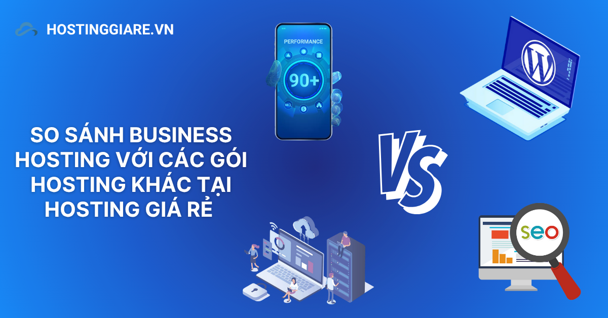 Business Hosting thường có cấu hình mạnh mẽ hơn so với các loại hosting thông thường, đặc biệt là về tài nguyên CPU, RAM và khả năng xử lý MySQL. Nó được thiết kế để đáp ứng nhu cầu của các website có lượng truy cập cao và yêu cầu tài nguyên lớn, đồng thời cung cấp sự ổn định và hiệu suất tốt hơn.