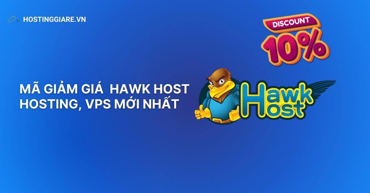 Mã giảm giá Hawk Host