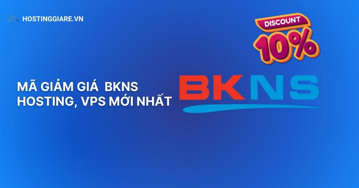 Mã giảm giá bkns