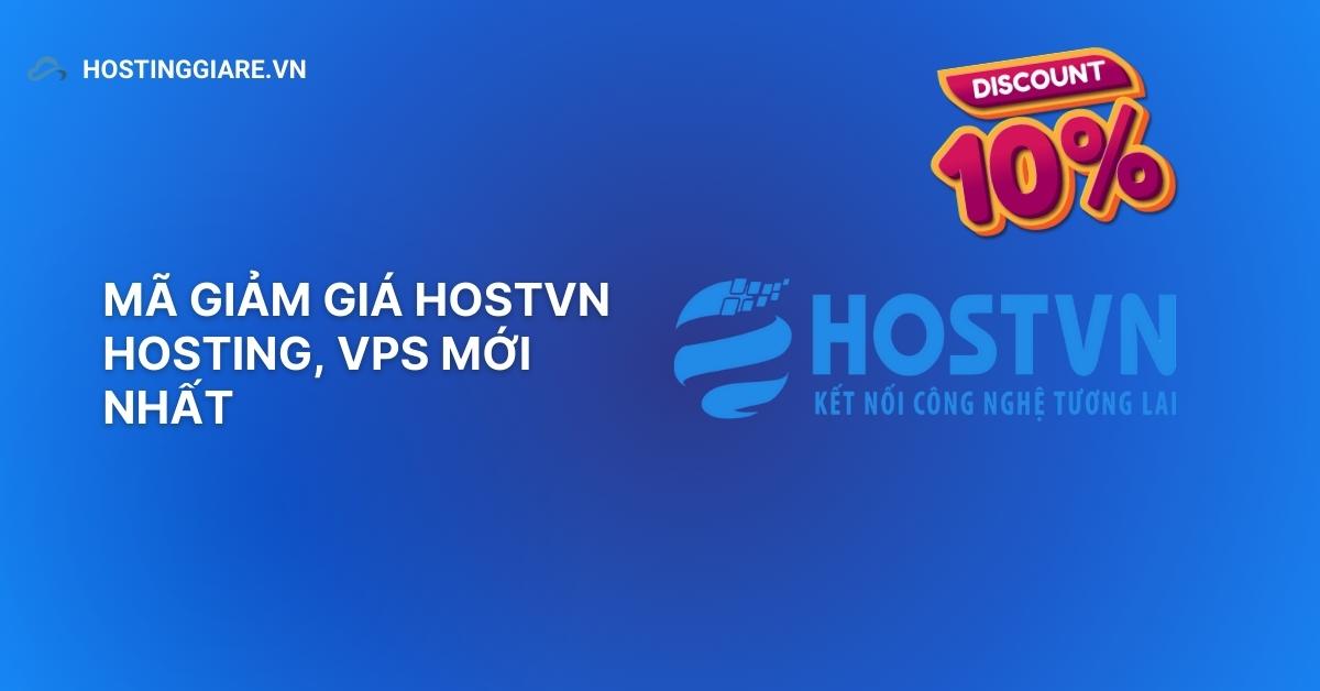 Mã giảm giá hostvn